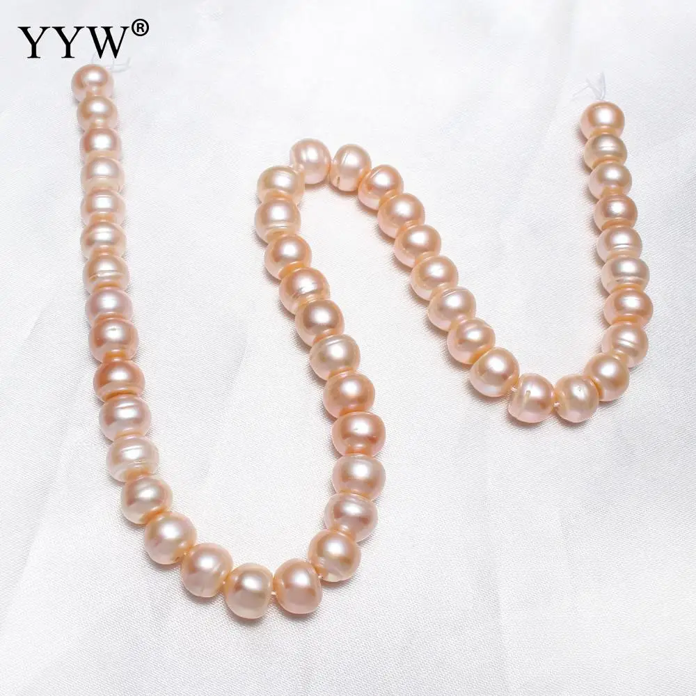 

Cultured Potato Freshwater Pearl Beads Natural Pink 10-11mm Approx 0.8mm Sold Per Approx 15.7 Inch Strand