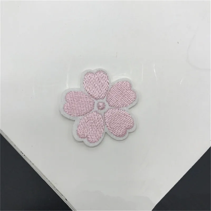 DoreenBeads розовые цветы патчи аппликации вышитые платья для девочек Для женщин Платья-свитеры детские носки diycraft 4 шт./упак