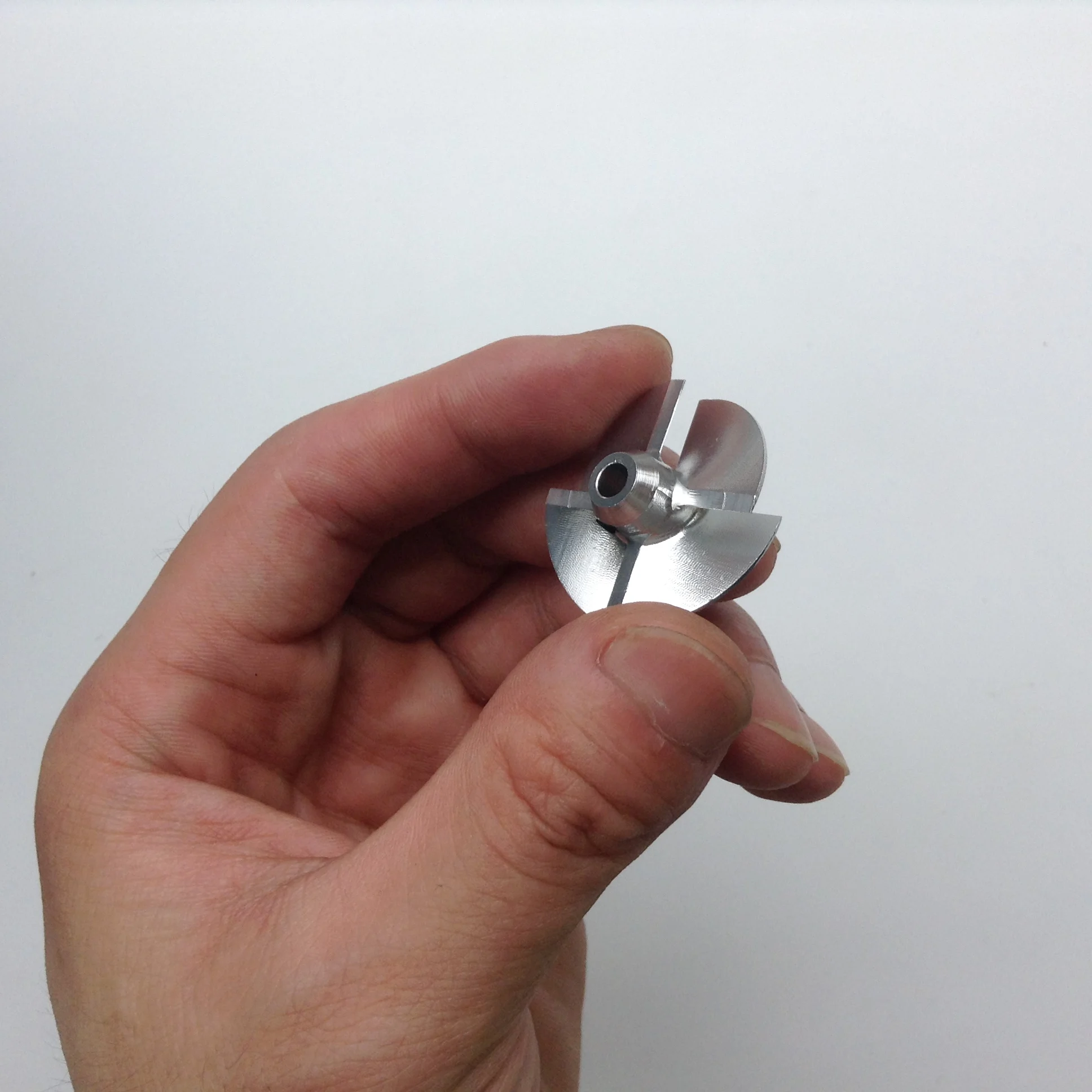2 bladed 4 bladed 29mm CNC propeller Speed Boat Water Jet Pump Injector Water Thruster for RC Boats Turbo Jet Part