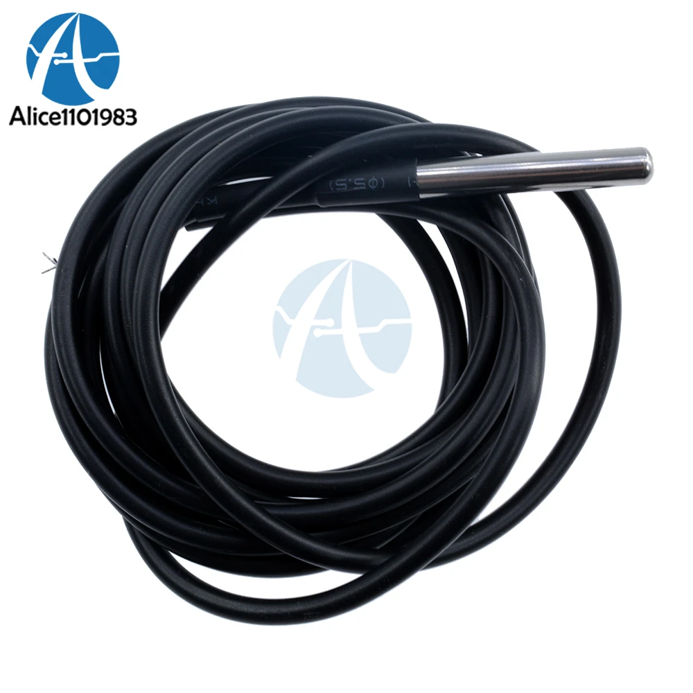 Цифровой термометр DS18B20 3 м 300 см датчик температуры зонд водонепроницаемый