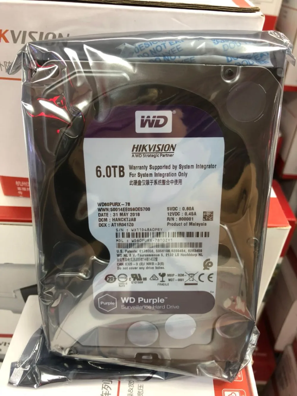 HDD профессиональное оборудование для видеонаблюдения 4 ТБ/6 ТБ/1 ТБ 3,5 Жесткий диск SATA Интерфейс накопитель на жестком диске для AHD DVR сетевой видеорегистратор охранная система видеонаблюдения Системы