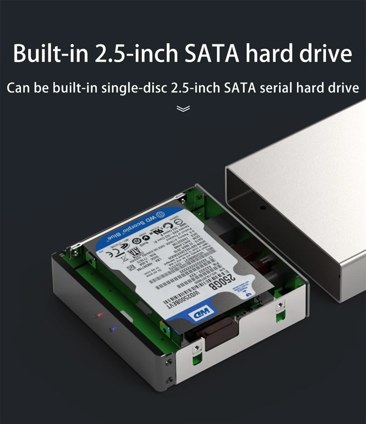 X3 гигабитный Ethernet NAS HDD чехол смарт HDD чехол для 2," SATA жесткий диск