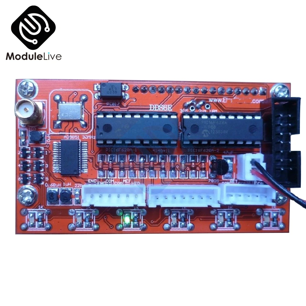 AD9850 6 диапазонов 0~ 55 МГц DDS генератор сигналов цифровой HAM Радио RIT VFO SSB