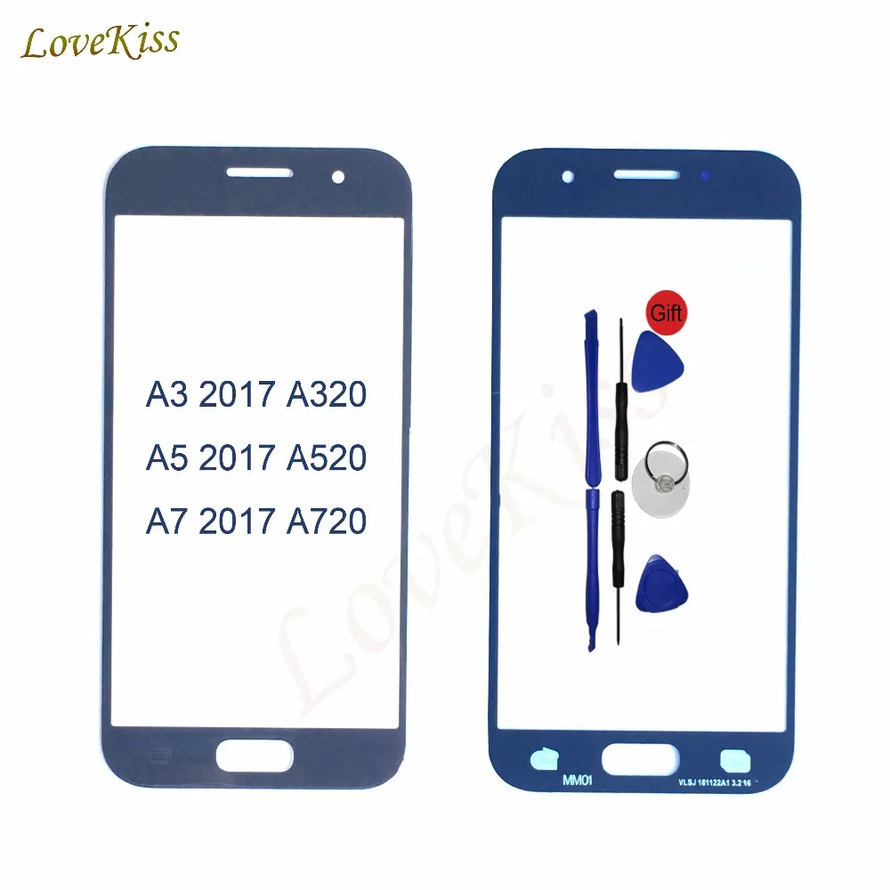 Сенсорный экран для Samsung Galaxy A7 A5 A3 2017 Duos A320F A520F A720F сенсорный переднее стекло