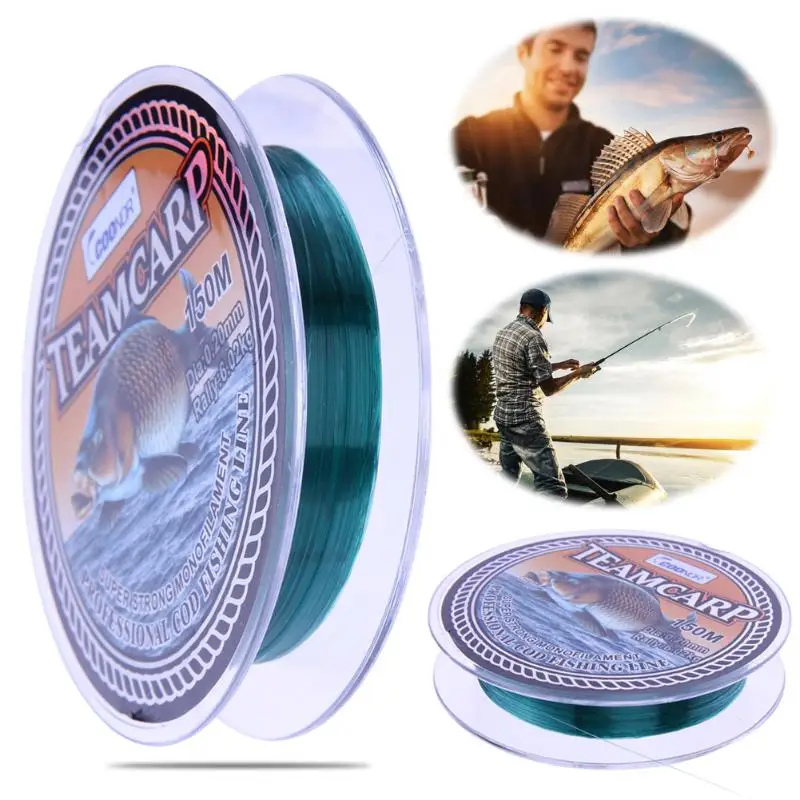 150 м Мононити леска супер мягкая без памяти для ловли карпа трески рыболовные