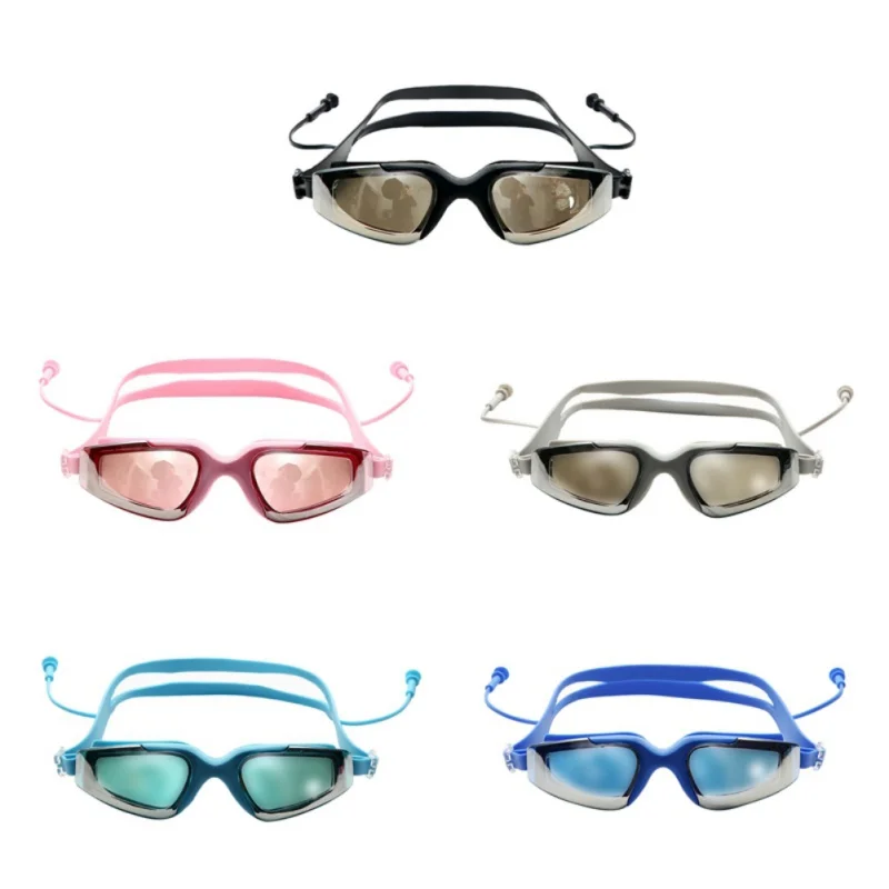 H мужские женские детские плавательные очки профессиональные силиконовые для