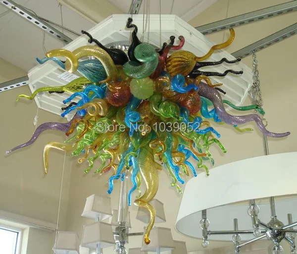 

Free Shipping Hanging Glass Christmas Style Chandelier Light For Sale