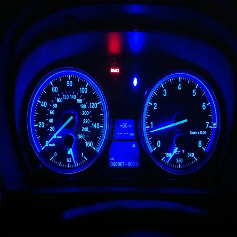 Новый 10 шт. T10 4SMD светодиодный индикатор низкого потребления клиновидная