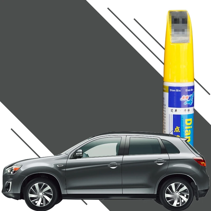 gray Авто-Стайлинг краска уход цвета авто покрытие краска ручка подправить царапинам Чистый Ремонт удалитель инструмент для удаления для Mitsubishi ASX - Цвет: gray