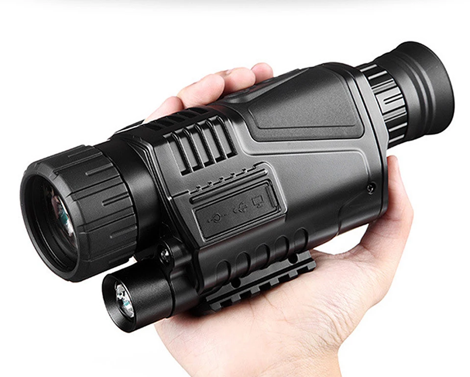 5x40 ночного видения цифровой инфракрасный Монокуляр SKU одиночный передатчик ночного видения оптическая камера видео устройство прицел