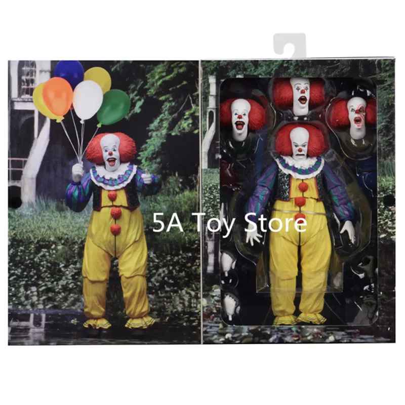Игрушки Neca фигурка фильм IT Pennywise 1990 Стивен Кинг это модель клоуна Коллекция декор