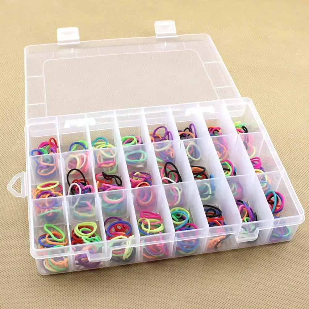 Новый практичный регулируемый пластиковый контейнер для хранения с 24