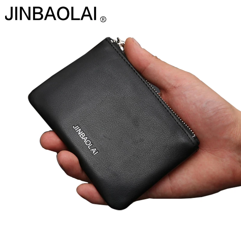 Цельный кошелек кожаный с гарантией качества простой держатель для кредитных