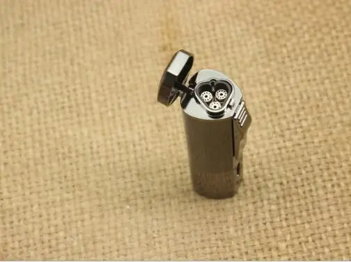 Jobon трехпламенная ветрозащитная зажигалка металлическая подарочная коробка для