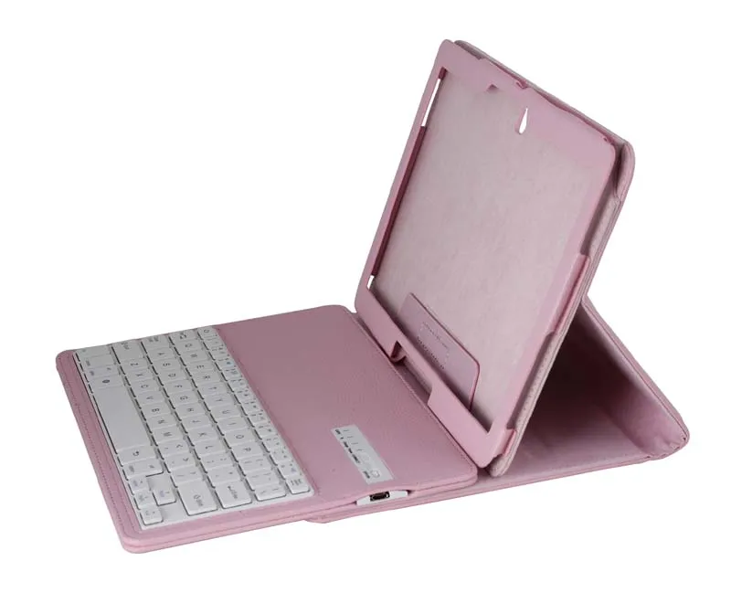 Съемный беспроводной Чехол подставка из искусственной кожи с Bluetooth для