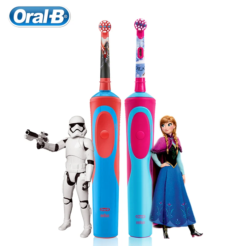 Oral B Детская электрическая зубная щетка для GoPro 3 + лет средство нежной глубокой