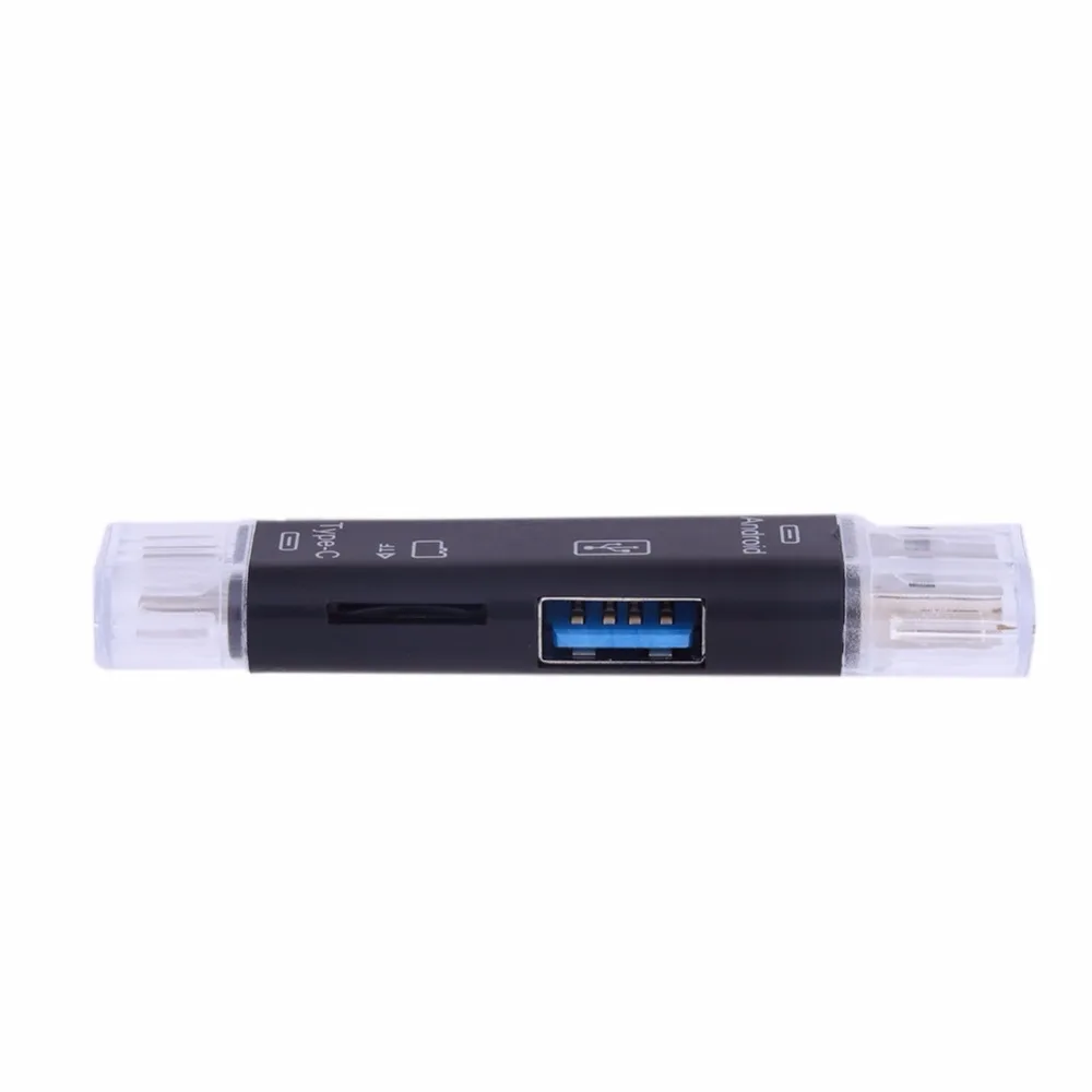 3 в 1 тип-c многофункциональный считыватель карт памяти USB кардридер
