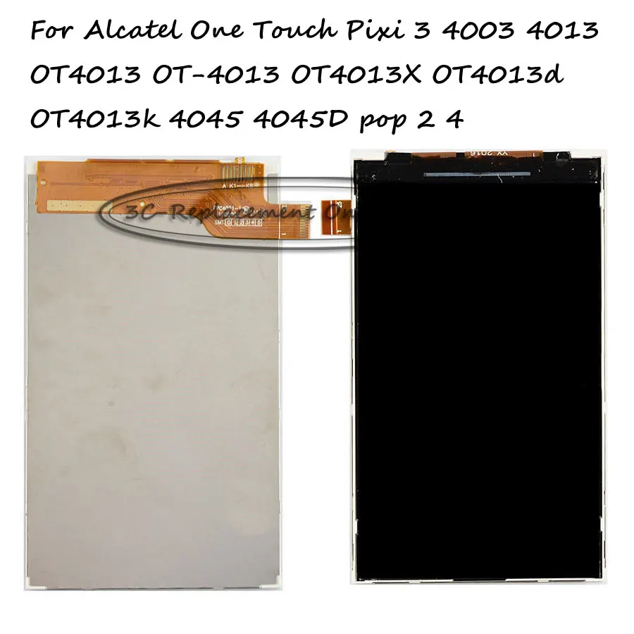 Панель ЖК дисплея для Alcatel Pixi 3 (4) 4013 4013D 4013X 4013E 4013M 4013K 4013J OT4013 замена панели