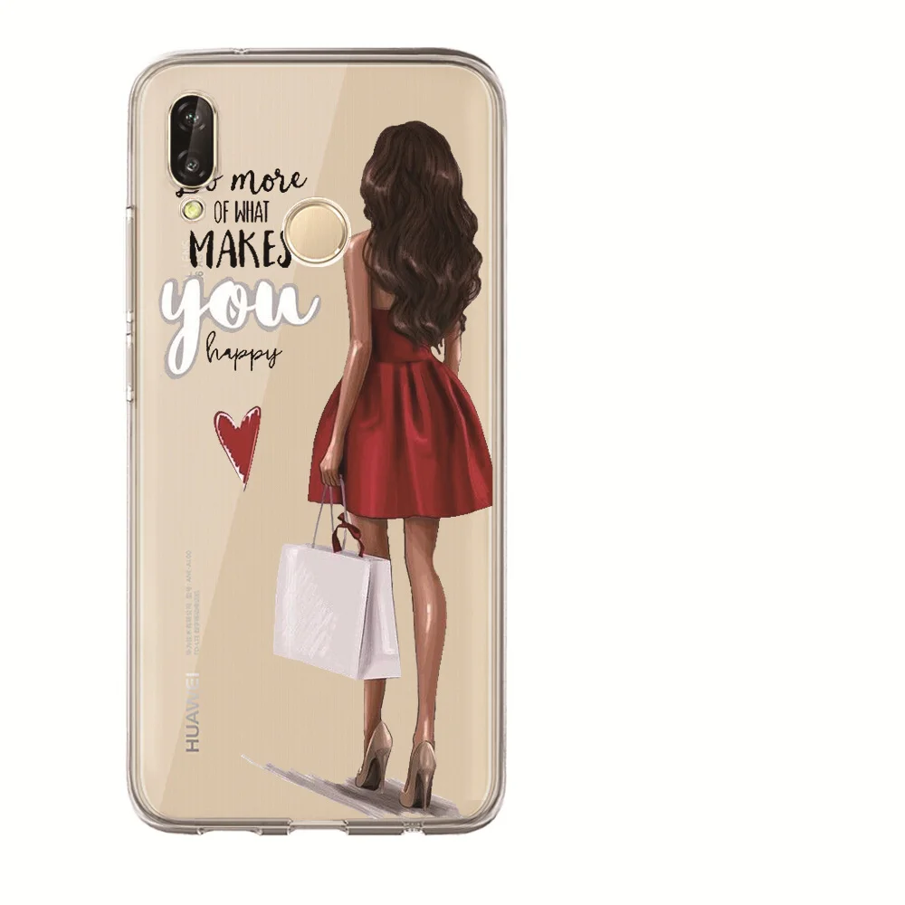For Huawei Mate 20 Pro X Nova 2 P10 Plus P8 P9 Lite 2017 Honor 9 6A 10 Coque Etui Christmas Princess Girl Summer Phone Case |