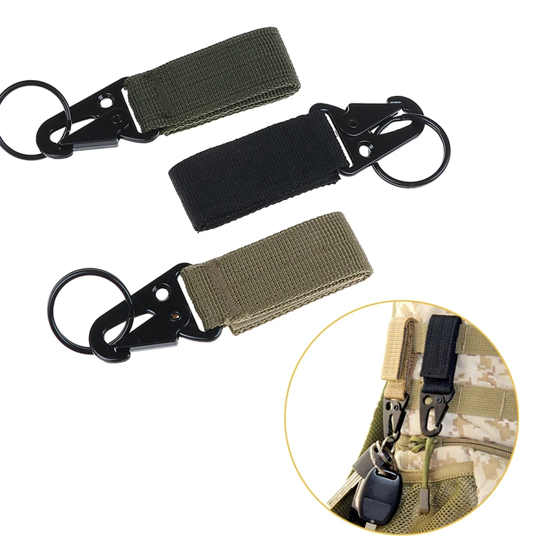 EDC Военный нейлоновый брелок застежка для кемпинга на открытом воздухе