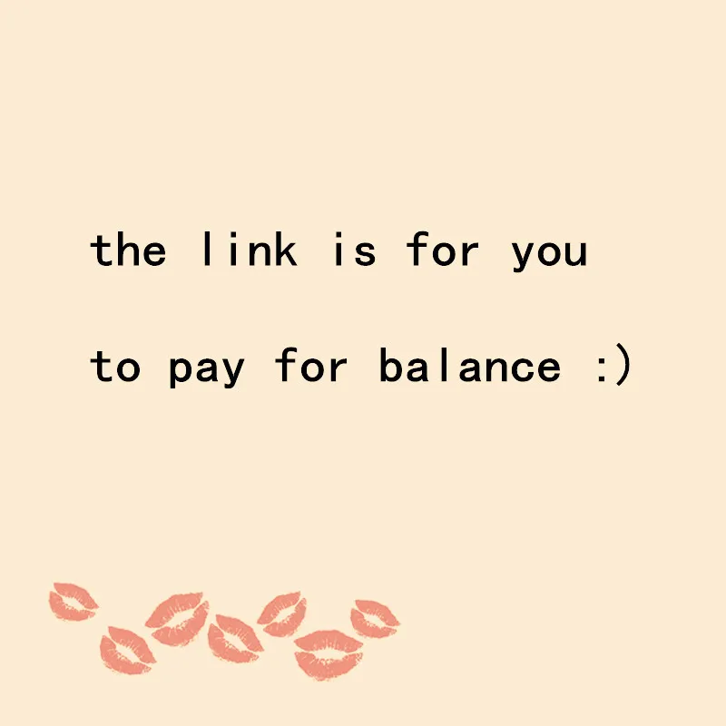 

For Balance :) We Do Not Ship Exact Item with The Link