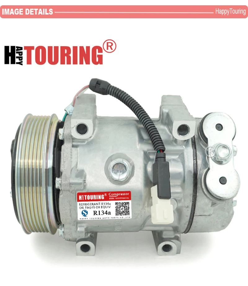 Для Санден sd7v16 компрессор для peugeot 206 306 406 806 607 807 для Citroen C5 C8 9645306580 6453CL 9626902180 6453JF 1237 1211