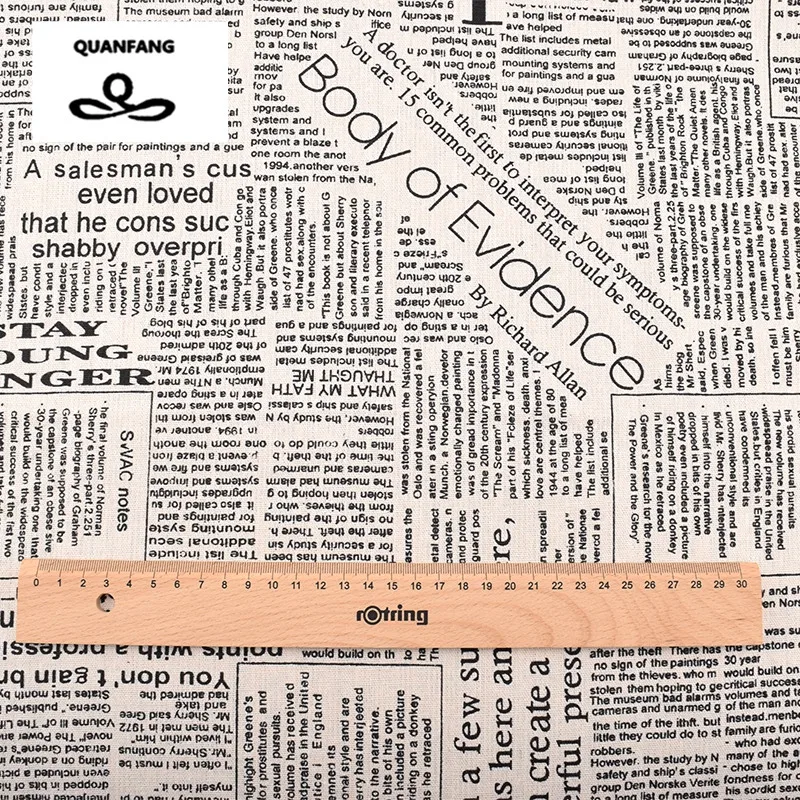 Printed Cotton Linen Fabric For Quilting DIY Sewing Sofa Curtain Bag Cushion Furniture Cover Material Bottles Series 50cmx145cm | Дом и сад