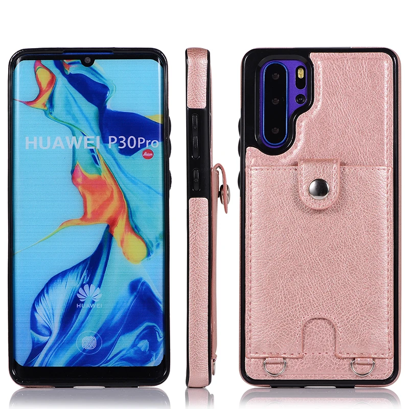 Huawei P30 Pro чехол кожаный бумажник чехол для карты для huawei P30 Lite mate 20 чехол сумка на плечо чехол для телефона для huawei mate 20 Lite