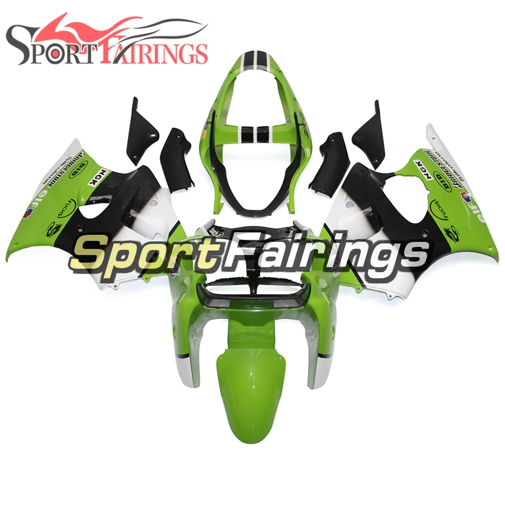 

Fairings For Kawasaki ZX6R ZX-6R Year 00 01 02 2000 2001 2002 ABS Motorcycle Full Fairing Kit Motorbike Bodywork Gree SBK Carene