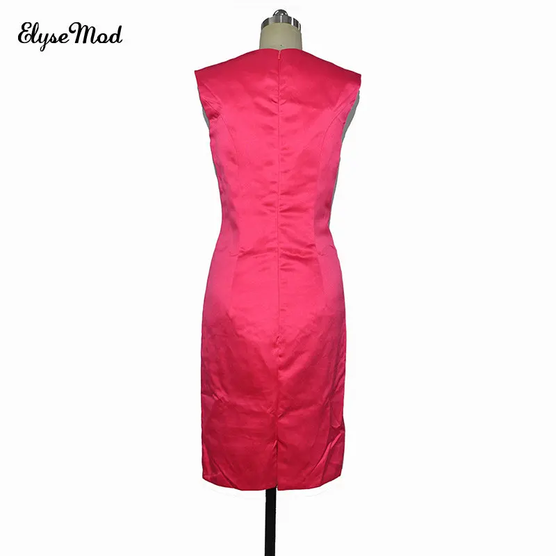 Соблазнительные Короткие коктейльные платья с V-образным вырезом облегающее