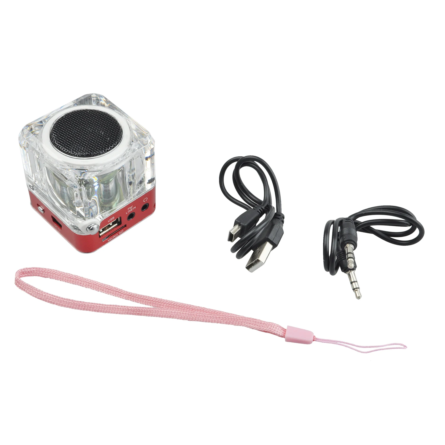 RISE портативный NIZHI Мини дисковый динамик fm радио микро SD мини USB