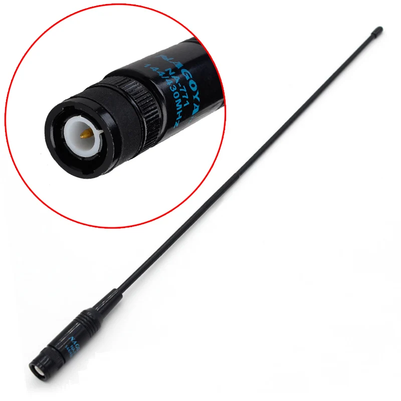 10 шт. NA 771 DUAL BAND 144/430 МГц UHF/VHF антенна BNC для иди и болтай Walkie Talkie “иди IC V8 V82 V85 TK100 TK210
