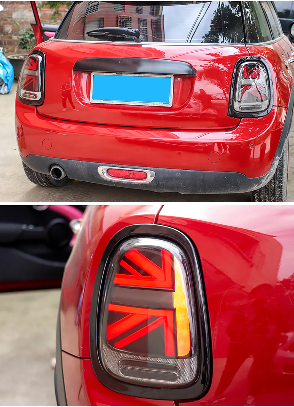 Автомобильный Стайлинг для MINI Cooper F55 F56 F57 задний светильник s 2013-теперь для мини задний светильник DRL+ сигнал поворота+ тормоз+ светодиодные фонари заднего хода
