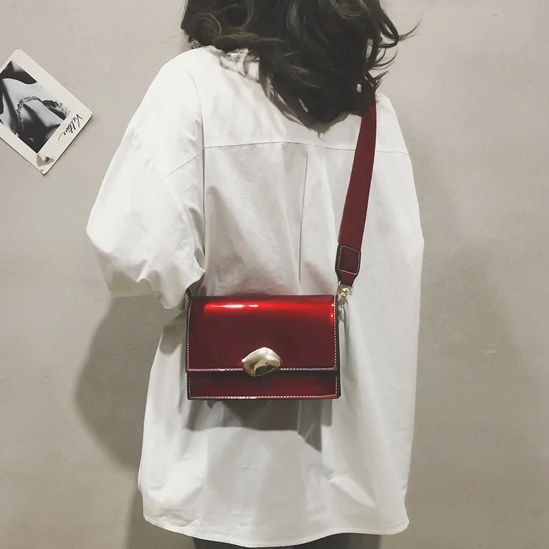 Модные женские квадратные сумки мини сумка с клапаном индивидуальная