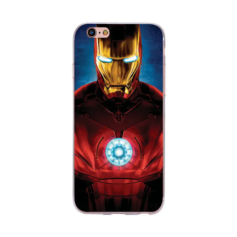 For Fundas iPhone 6 6s Cell Phone Case Cool Hero Batman Superman iroman Spiderman Wonder Woman Star Wars Design Covers Capa |