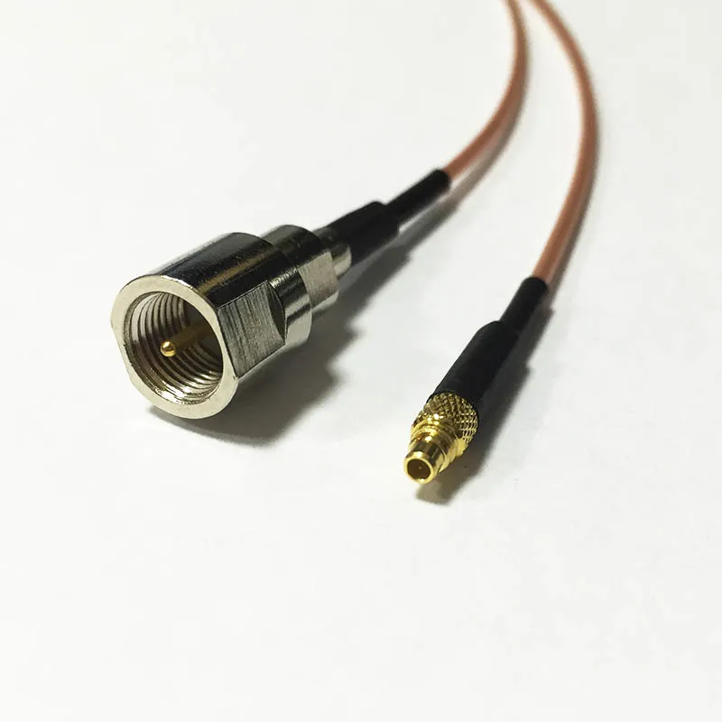 Новинка FME Штекерный переключатель MMCX прямой RG178 Кабельный адаптер оптовая