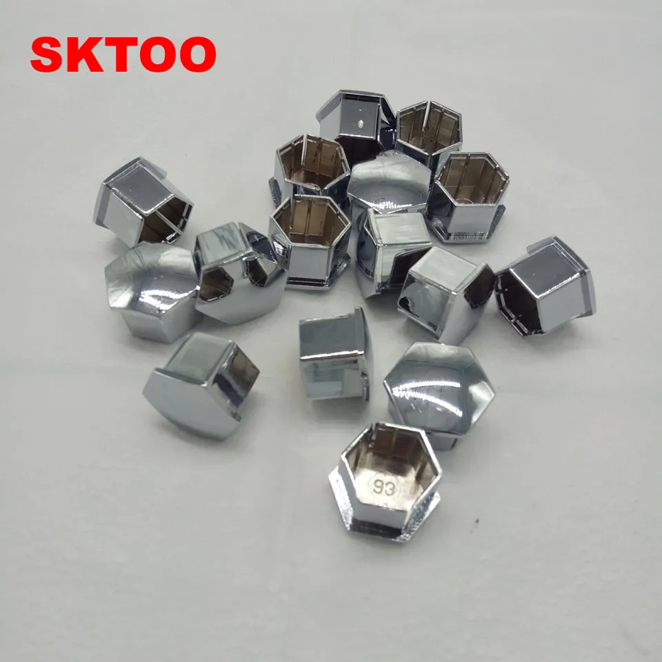 

SKTOO 500pcs/set Wheel Rim Cover Tyre Screw Cap For Peugeot 207 301 307 308 408 508 3008 Citroen C4l C5 C2