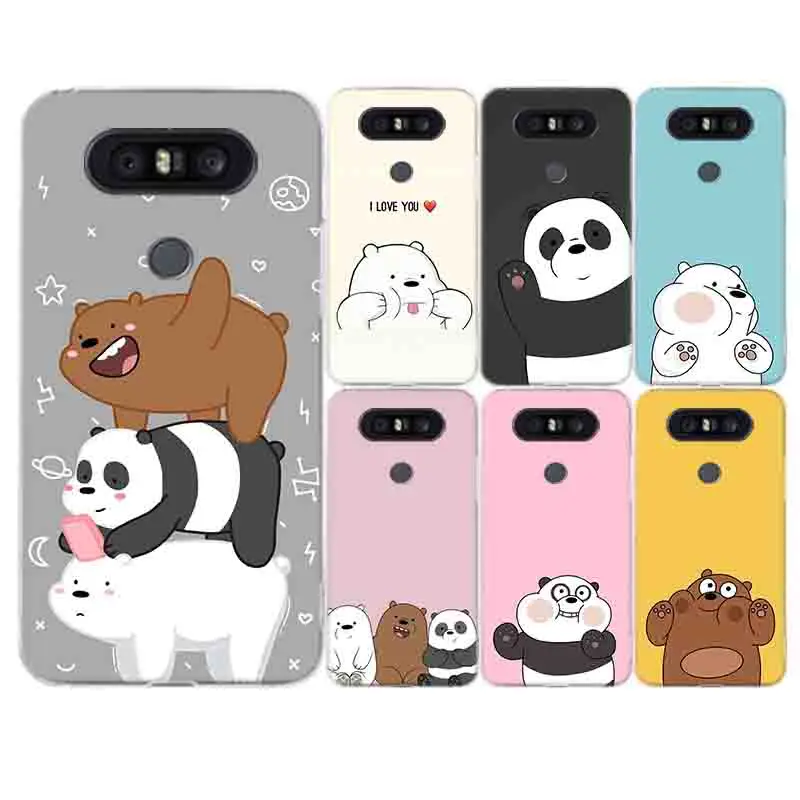 Чехол для мобильного телефона Three little bears Fundas Comic чехол LG G8s Q8 Q7 Q6 G7 G6 G5 V50 V40 V30 V20 V10 G4 |