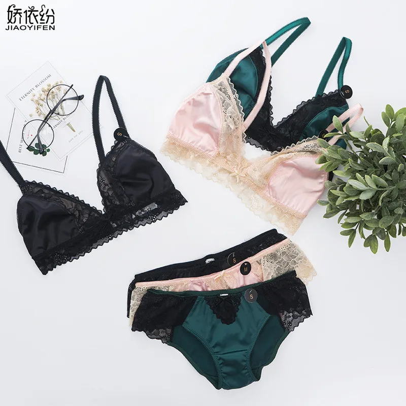 Новое сексуальное женское нижнее белье JYF Ультратонкий комплект с бюстгальтером