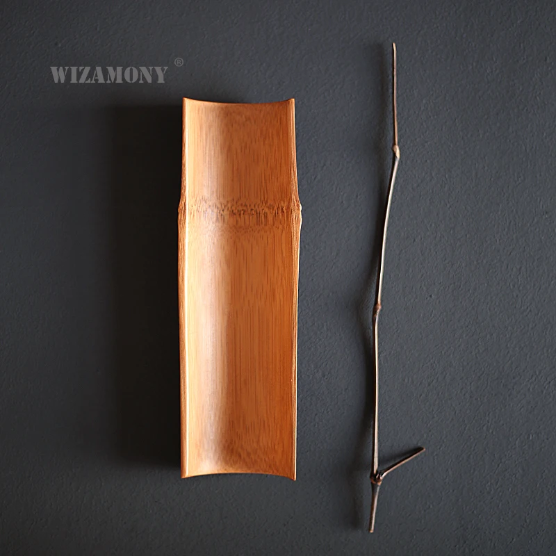 WIZAMONY чисто ручной набор для чая бамбуковая чайная ложка игл китайского кунг-фу