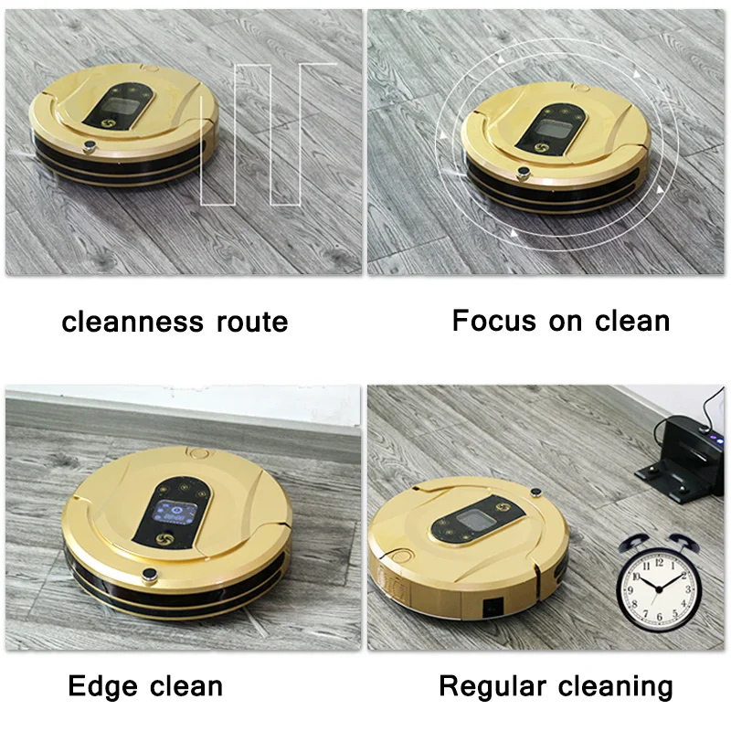 

Prainskel FR-8 Auto Rechargeable Robotic Vacuum Cleaner Vacuum For Home Planned Route Wireless Cleaner Wifi Robot Vacuum