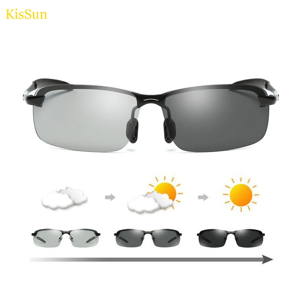 Поляризованные очки для вождения желтые фотохромные военные ночного видения