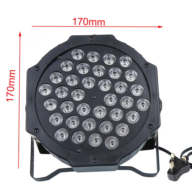 

LAIDEYI 36 RGB LED Stage Light Effect Laser Disco DJ Bar Effect UP Lighting DMX Projection Lamp KTV Party Light