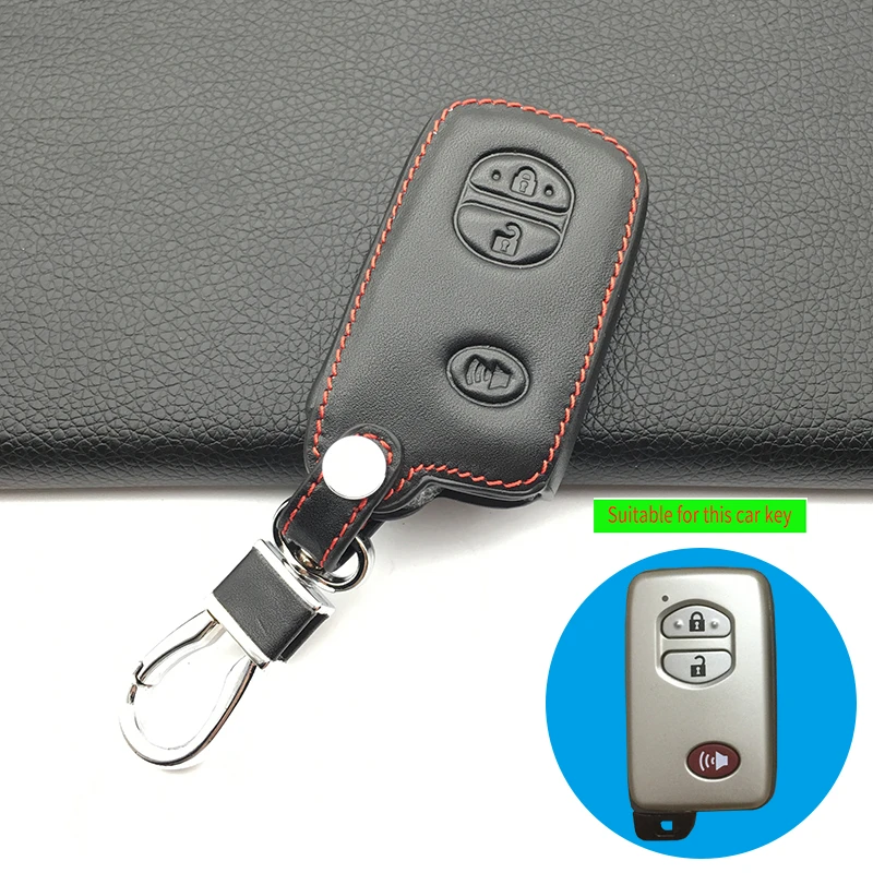 Для Toyota Aqua Camry Corolla RAV4 Yaris Venza 4 Runner Cruiser PRADO Vitz REIZ Prius Crown новый 100% кожаный чехол для