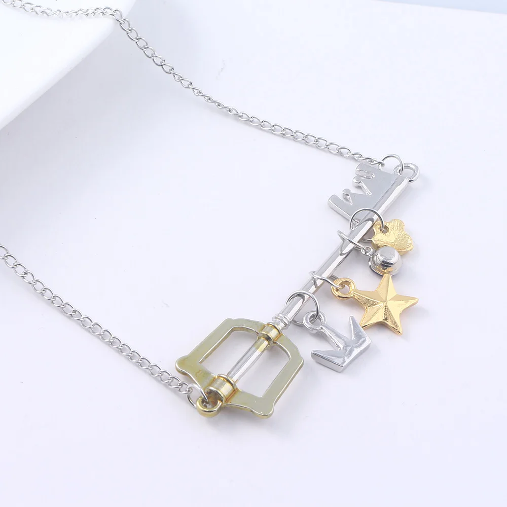 Ожерелье RJ Kingdom в форме сердца брелок для ключей сора фруктовое оружие