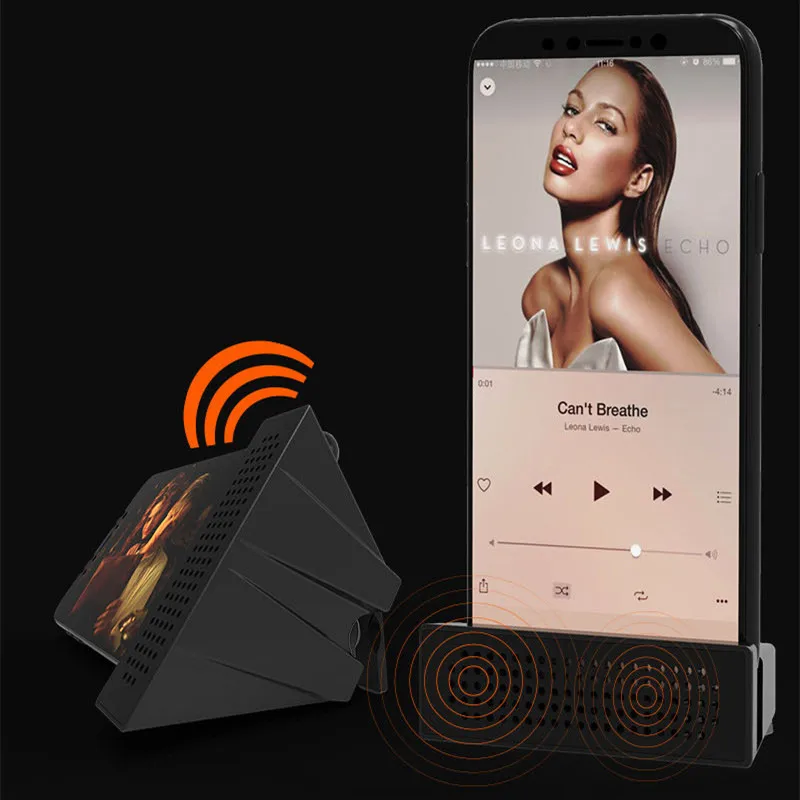 Портативный мини ABS настольный держатель телефона для Xiaomi Redmi 7A 6A 6 8A 8 Телефон Звук