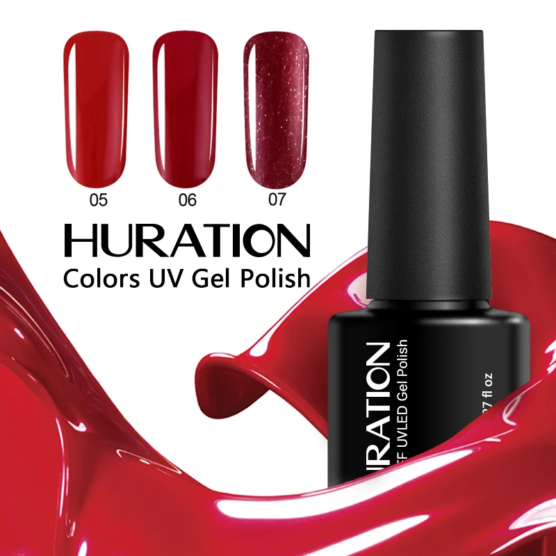 Huration 8 мл обычный гель лак 29 Цвета Nail Art замочить от УФ светодио дный лампа кисти