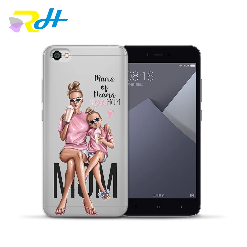 Для xiaomi A2 Coque Etui силиконовый мягкий чехол Модный Черный Коричневый для мамы и