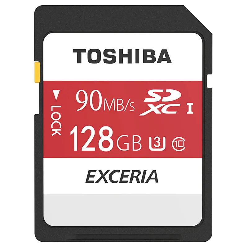 Toshiba SD карты памяти UHS U3 128 ГБ 90mbs 600x32 SDHC 64 карта SDXC флэш 16 г U1 для цифровых