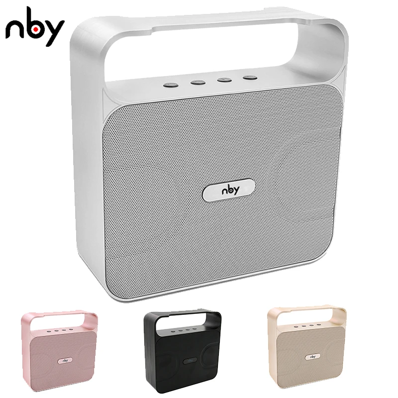 NBY Bluetooth беспроводной динамик портативный громкий s FM радио для телефона